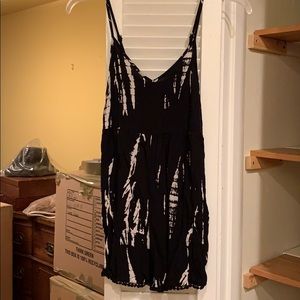 Dyed Romper with Detailing